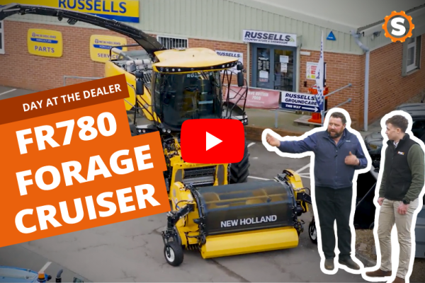 New Holland FR780 Forage Cruiser: Fullständig genomgång och detaljerad beskrivning av funktionerna