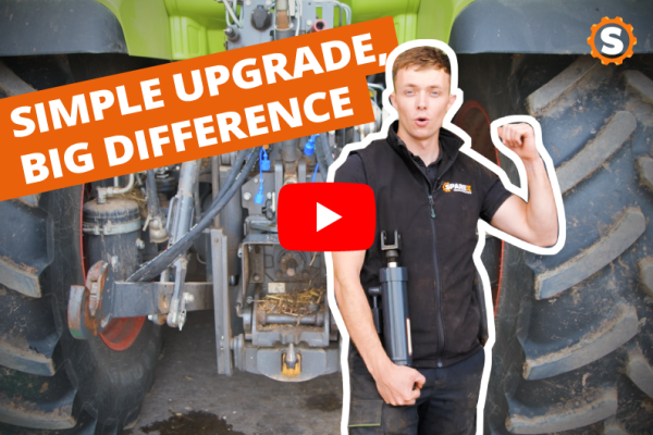 Hur du installerar den nya hydrauliska stabilisatorn på din traktor